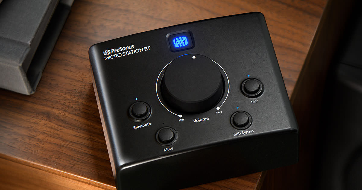 PreSonus、Bluetoothを搭載した新感覚モニター・コントローラー