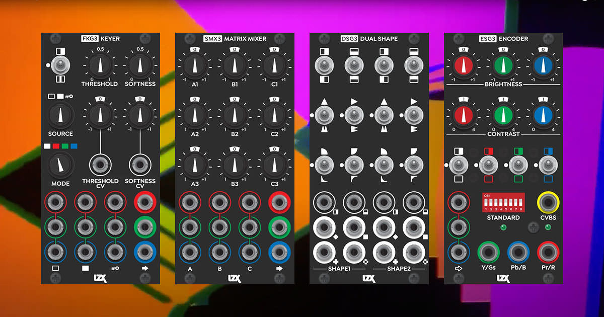 LZX Industries、第3世代のビデオ・シンセサイザー「Gen3