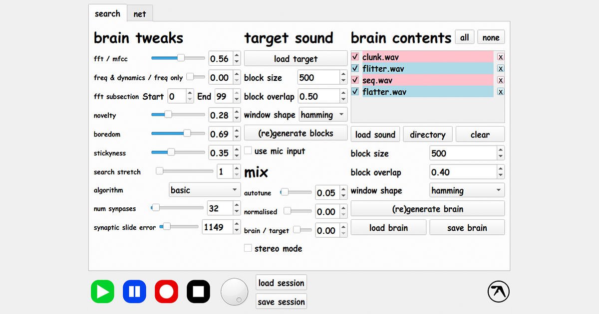 Aphex Twinのアイディアを具現化したサンプル加工ソフト、「samplebrain」が無償公開…… サンプルを別のサンプルの音響特性に一致させて再生