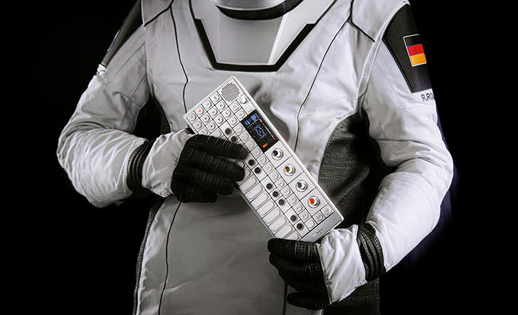 teenage engineering OP-1 field in space